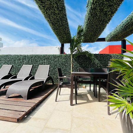 Appartamento Luxury 5Th Avenue Menesse 32 Playa del Carmen Esterno foto