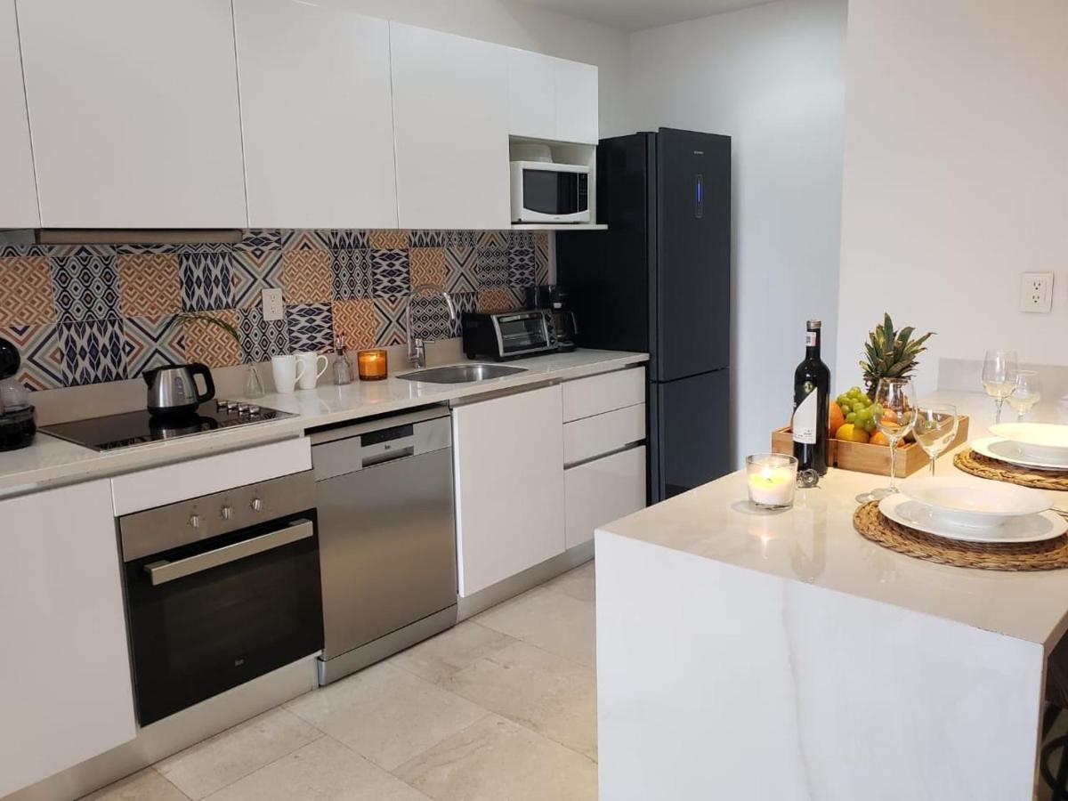 Appartamento Luxury 5Th Avenue Menesse 32 Playa del Carmen Esterno foto