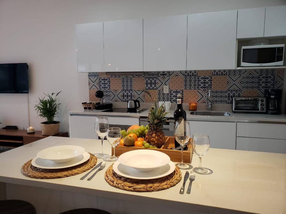 Appartamento Luxury 5Th Avenue Menesse 32 Playa del Carmen Esterno foto